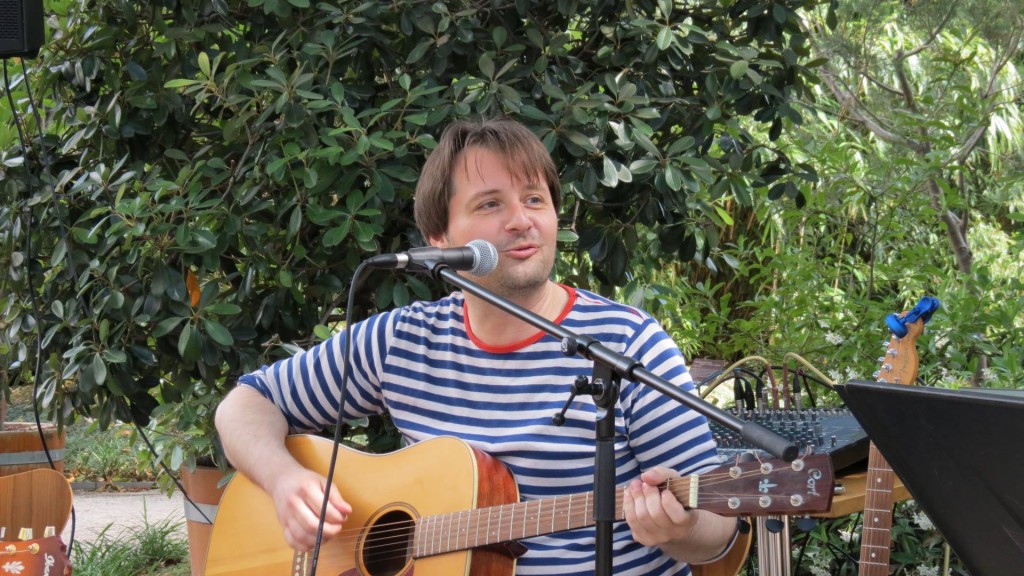 Axel Lukkien in de Hortus